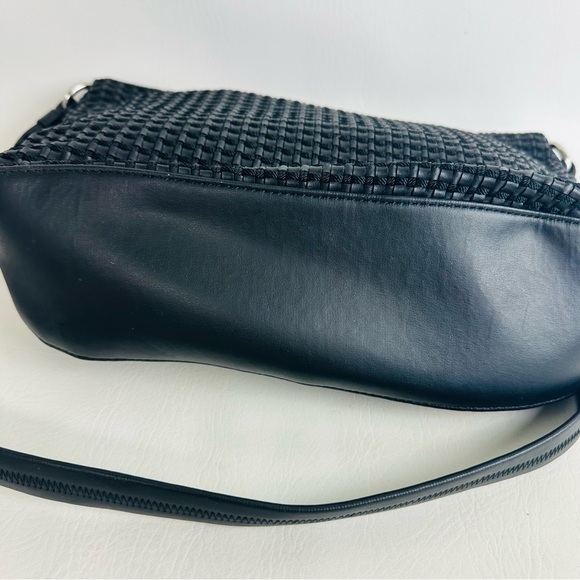 The Sak Elliot Lucca Black Textured Crossbody Shoulder Bags Handbag Purse - Picture 5 of 12